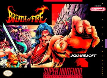 Breath of Fire (USA) box cover front